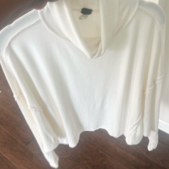 Free People Relaxed Neck Boho Top S - Picture 4 of 7